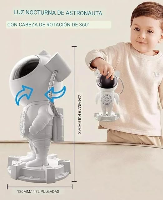 Proyector & Bocina Astronauta Bluetooth