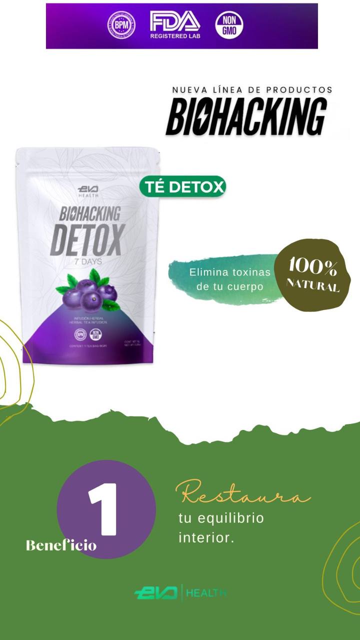 Té DETOX Paquete 6 Semanas