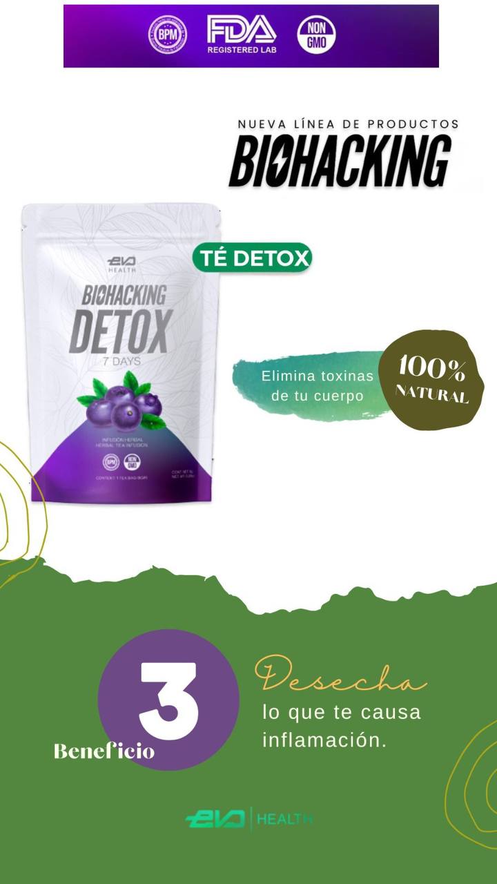 Té DETOX Paquete 6 Semanas